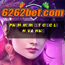 Phần mềm đặt cược lớn và nhỏ