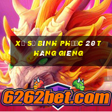 xổ số bình phước 20 tháng giêng