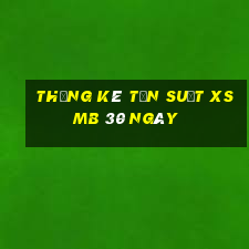 thống kê tần suất xsmb 30 ngày