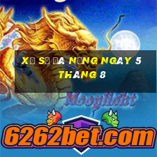 xổ số đà nẵng ngày 5 tháng 8