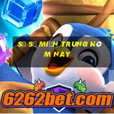 sổ số miền trung hôm nay