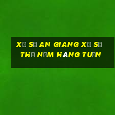 xổ số an giang xổ số thứ năm hàng tuần