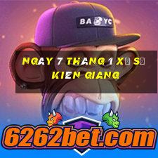 ngày 7 tháng 1 xổ số kiên giang