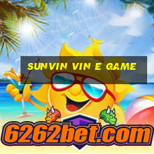 Sunvin Vin E Game