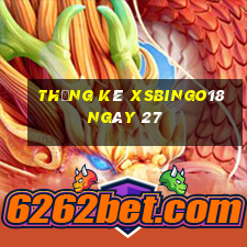 Thống kê XSBINGO18 ngày 27