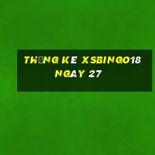 Thống kê XSBINGO18 ngày 27