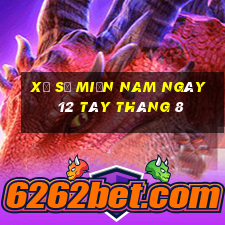 xổ số miền nam ngày 12 tây tháng 8