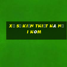 xổ số kiến thiết hà nội hôm