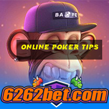 online poker tips