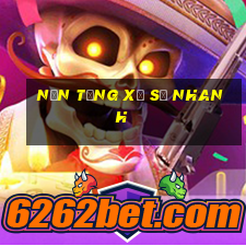 Nền tảng xổ số nhanh