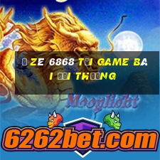 Ồ Zê 6868 Tại Game Bài Đổi Thưởng