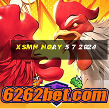 xsmn ngày 5 7 2024