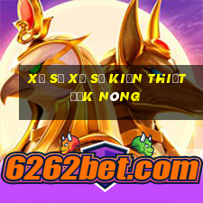 xổ số xổ số kiến thiết đắk nông