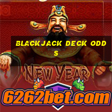 blackjack deck odds