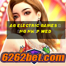 ag Electric Games Đăng nhập wed