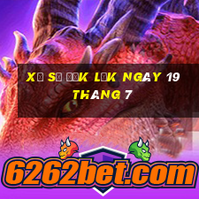 xổ số đắk lắk ngày 19 tháng 7