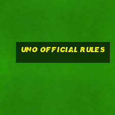 uno official rules