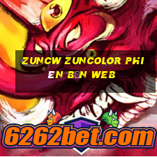 zuncw Zuncolor Phiên bản web