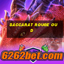 baccarat rouge oud