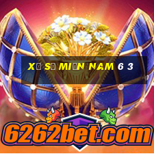 xổ số miền nam 6 3