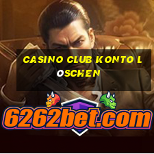 casino club konto löschen