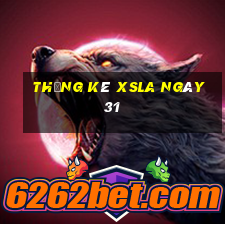 Thống kê XSLA ngày 31