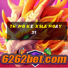 Thống kê XSLA ngày 31