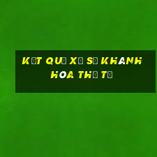 kết quả xổ số khánh hòa thứ tư