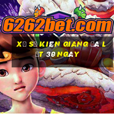 xổ số kiên giang đà lạt 30 ngày