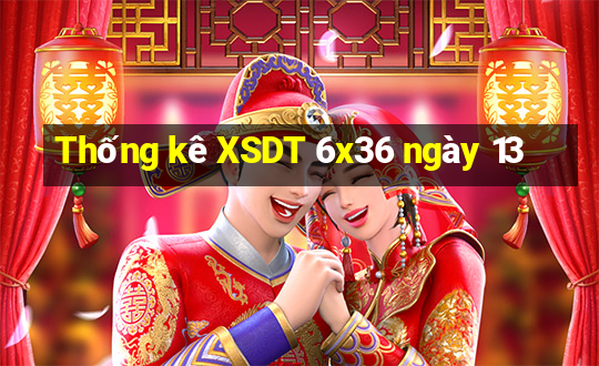 Thống kê XSDT 6x36 ngày 13