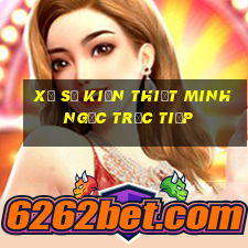 xổ số kiến thiết minh ngọc trực tiếp