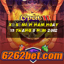 xổ số miền nam ngày 15 tháng 8 năm 2002