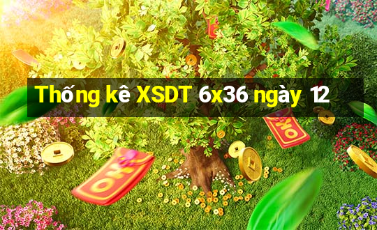 Thống kê XSDT 6x36 ngày 12