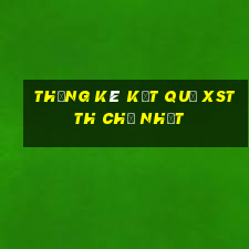 THỐNG KÊ KẾT QUẢ XSTTH Chủ Nhật