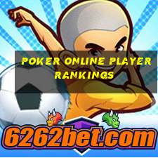 poker online player rankings