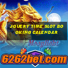 jquery time slot booking calendar