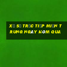 xổ số trực tiếp miền trung ngày hôm qua