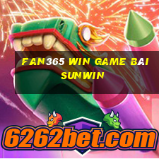 Fan365 Win Game Bài Sunwin