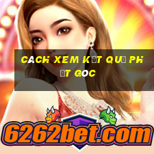 cách xem kết quả phạt góc