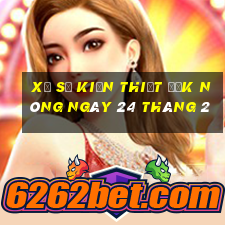 xổ số kiến thiết đắk nông ngày 24 tháng 2