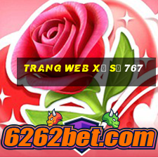 Trang web xổ số 767