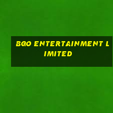 bgo entertainment limited