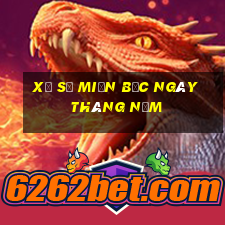 xổ số miền bắc ngày tháng năm