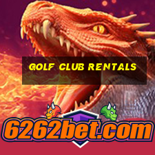 golf club rentals