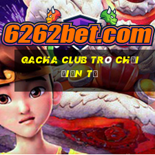 gacha club trò chơi điện tử