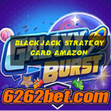 blackjack strategy card amazon