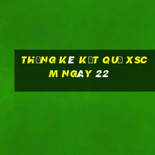 THỐNG KÊ KẾT QUẢ XSCM ngày 22