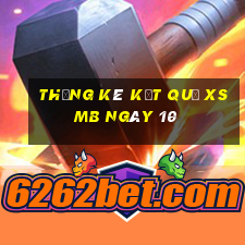 THỐNG KÊ KẾT QUẢ XSMB ngày 10