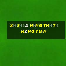 xổ số đà nẵng thứ tư hàng tuần