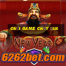 chơi game chạy đua